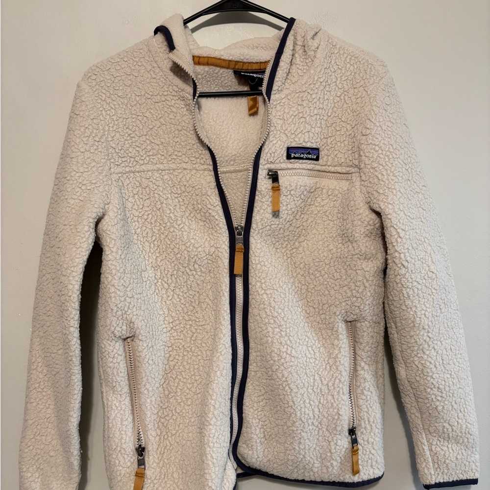 COPY - Patagonia Cream Fleece Jacket